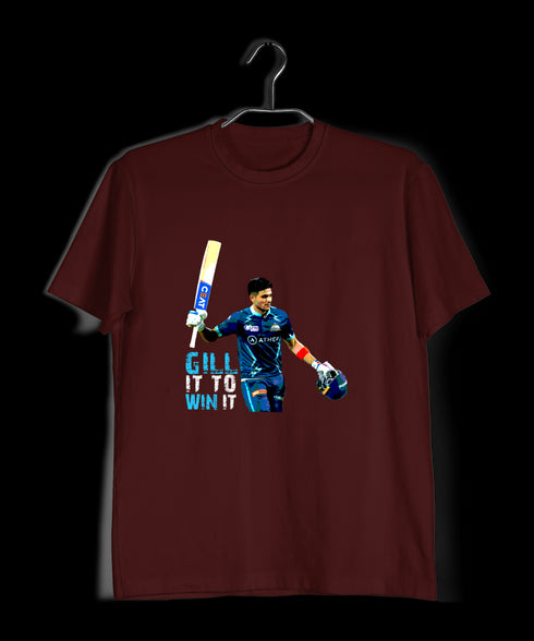 Quirkipedia Gill it to win it Cricket IPL    Mens TShirts